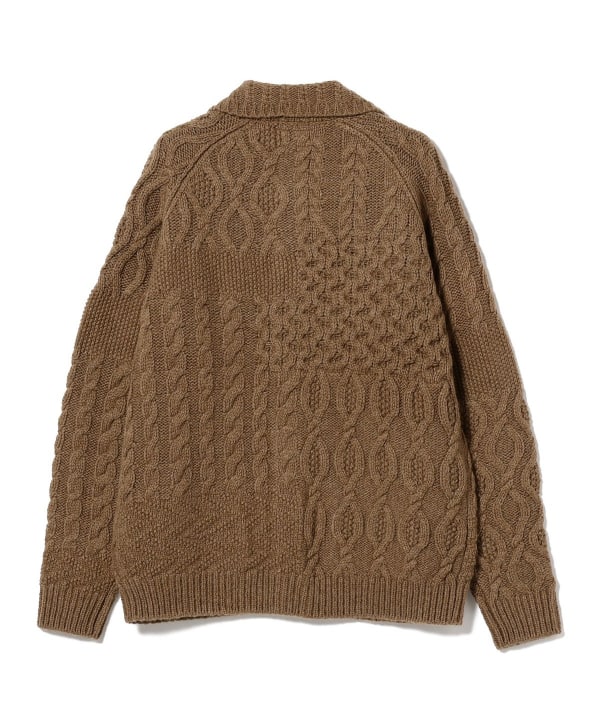 BEAMS PLUS（ビームス プラス）BEAMS PLUS / Cardigan Alan Patchwork