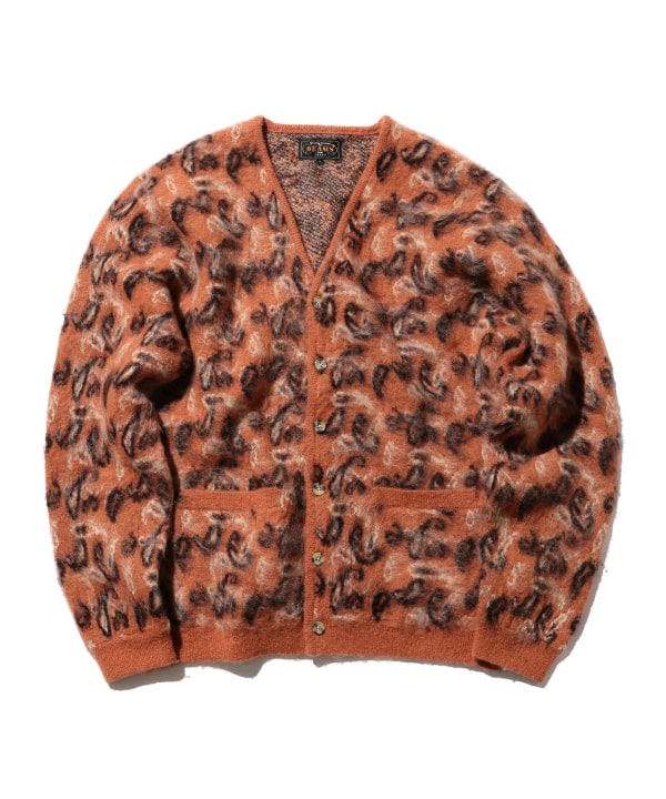 BEAMS PLUS BEAMS PLUS Gauge Double Jacquard Paisley Shaggy
