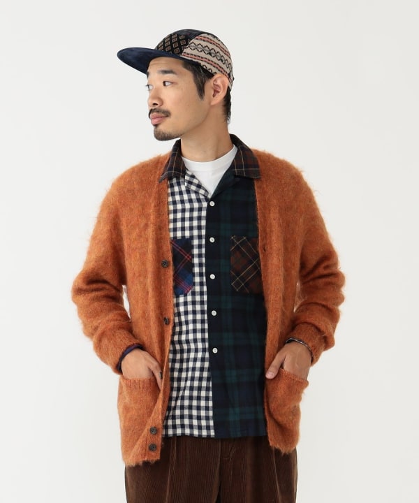 BEAMS PLUS（ビームス プラス）BEAMS PLUS / Cardigan Stretch Mohair