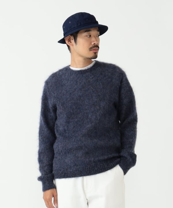 BEAMS PLUS（ビームス プラス）BEAMS PLUS / Crew Stretch Mohair