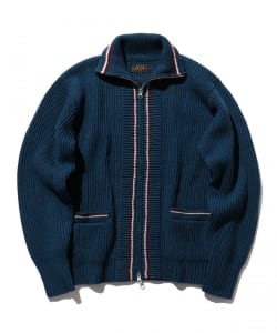 ▲BEAMS PLUS / 5ゲージ フルジップ ニット