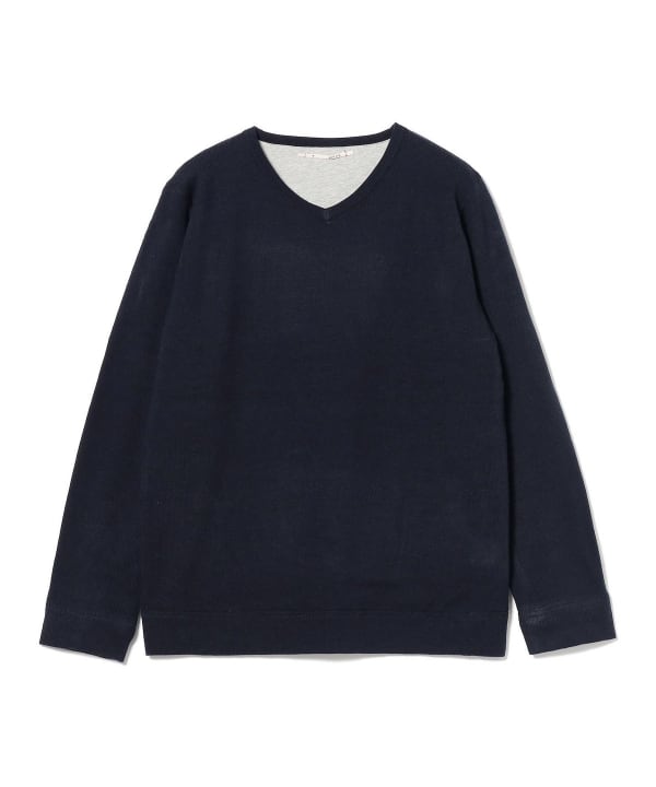 BEAMS PLUS dip × BEAMS PLUS / 別注2Layer V Neck Knit 23AW（上衣