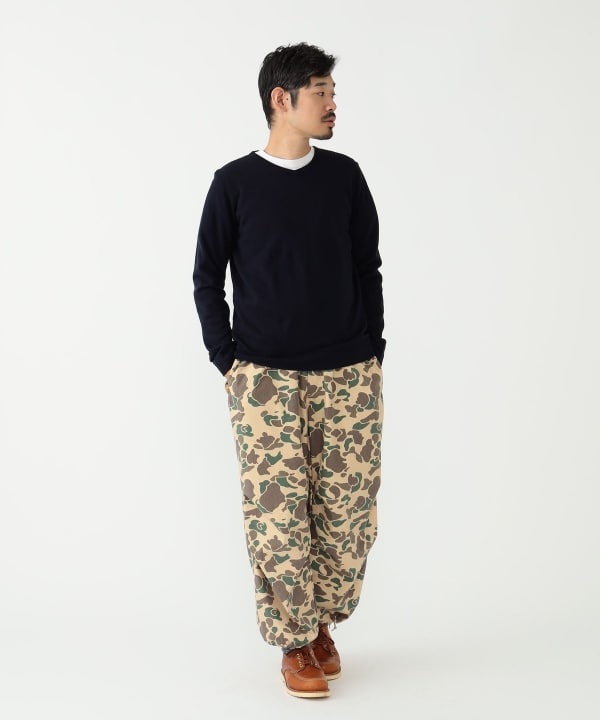 BEAMS PLUS dip × BEAMS PLUS / 別注2Layer V Neck Knit 23AW（上衣