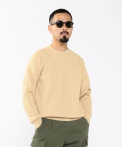 BATONER × BEAMS PLUS / 別注 HYPER TWIST WOOL CREW NECK