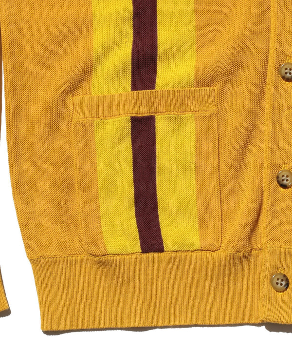 BEAMS PLUS（ビームス プラス）Cardigan Stripe（トップス