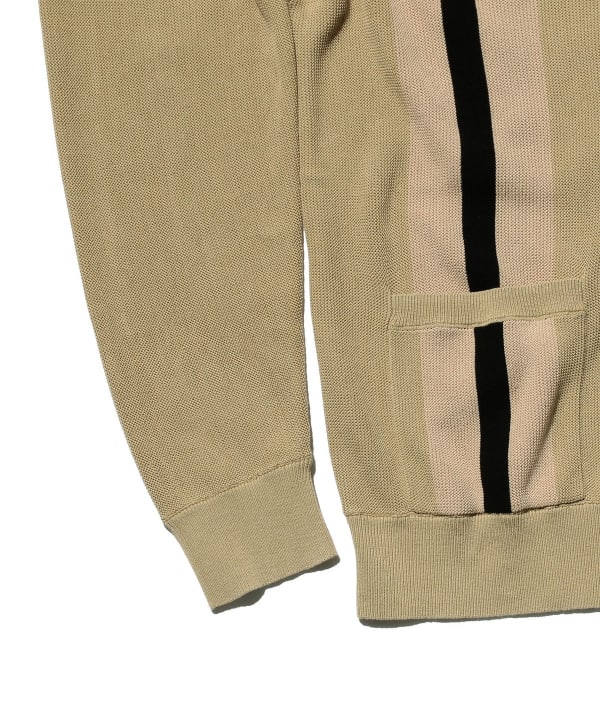 BEAMS PLUS（ビームス プラス）Cardigan Stripe（トップス