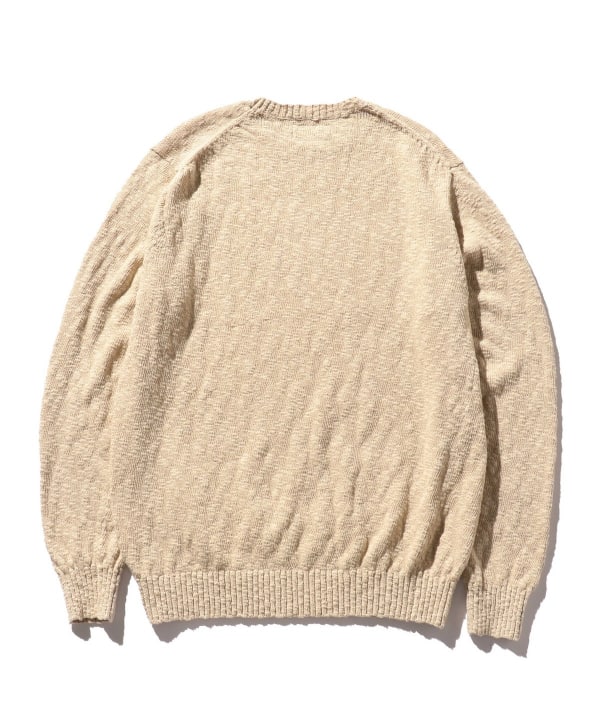 BEAMS PLUS（ビームス プラス）BEAMS PLUS / Crew Cotton Hemp 5G 