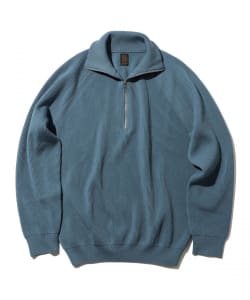 BATONER × BEAMS PLUS / 別注 HYPER TWIST WOOL HALF ZIP