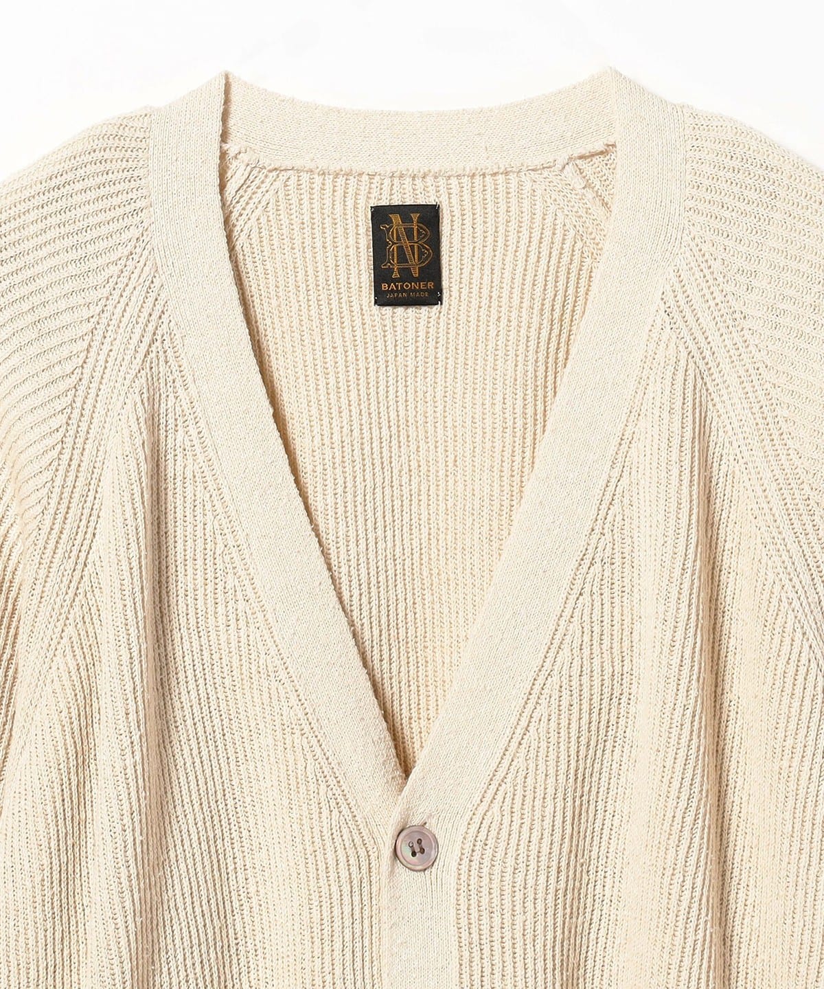 BEAMS PLUS（ビームス プラス）【別注】BATONER / SILK CARDIGAN