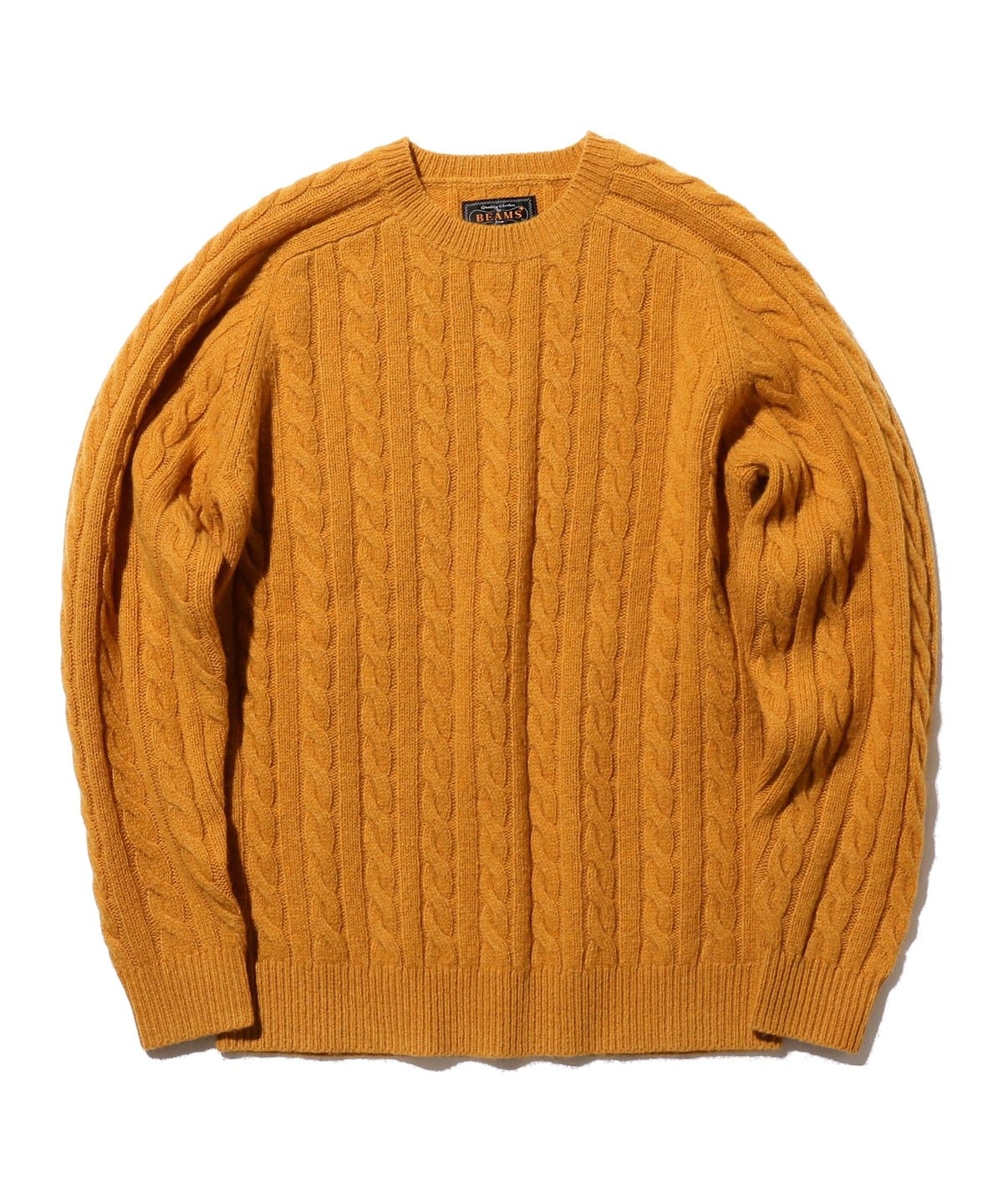 Crew Cable 5G トップス MEN GOLD M Crew Cable 5G トップス MEN GOLD M