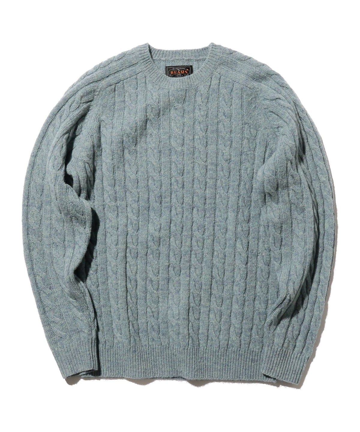 Crew Cable 5G トップス MEN SAX M Crew Cable 5G トップス MEN SAX M