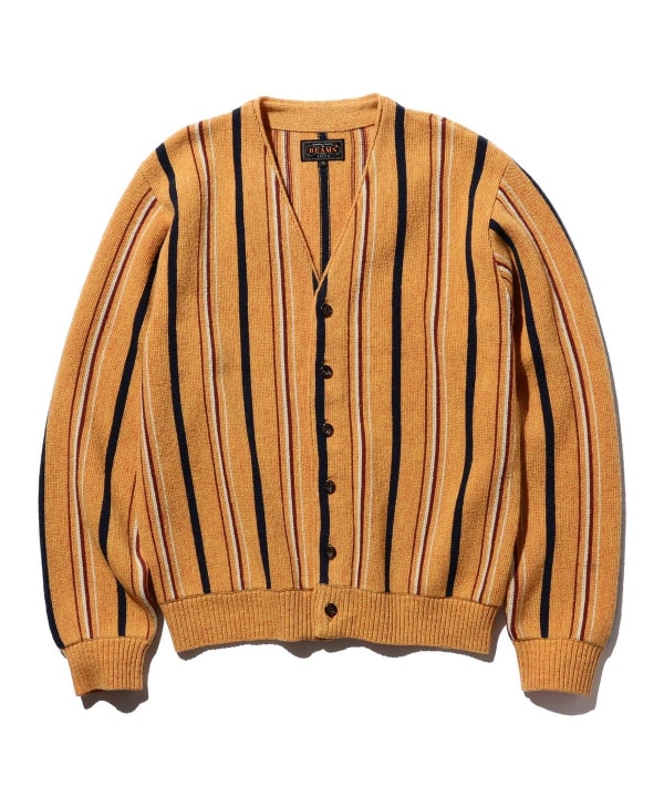 AMERICAN HOLIC｜異素材ドッキングニットカーディガン | Rakuten