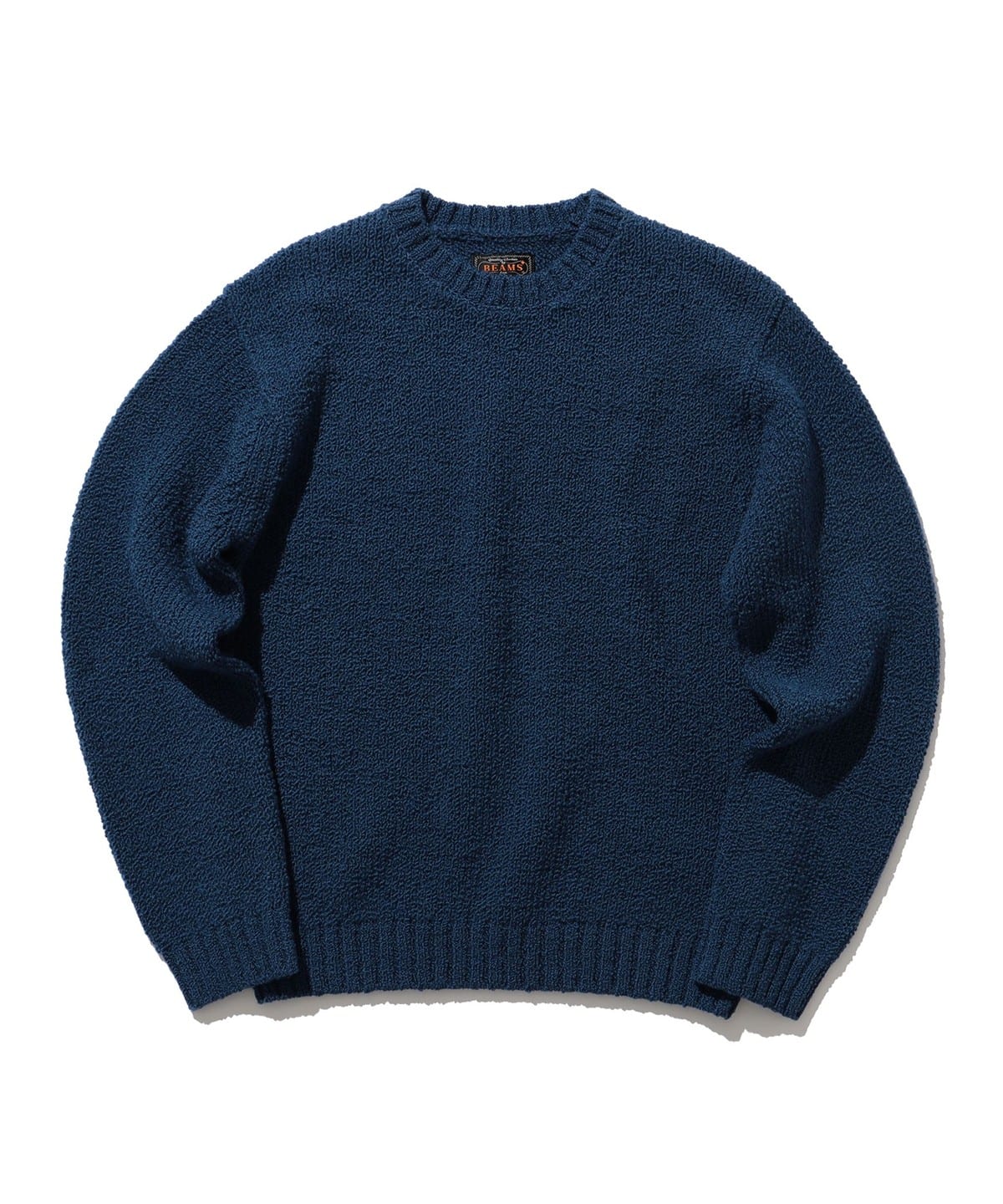 Crew Corkscrew Yarn 3G トップス MEN BLUE S Crew Corkscrew Yarn 3G トップス MEN BLUE S