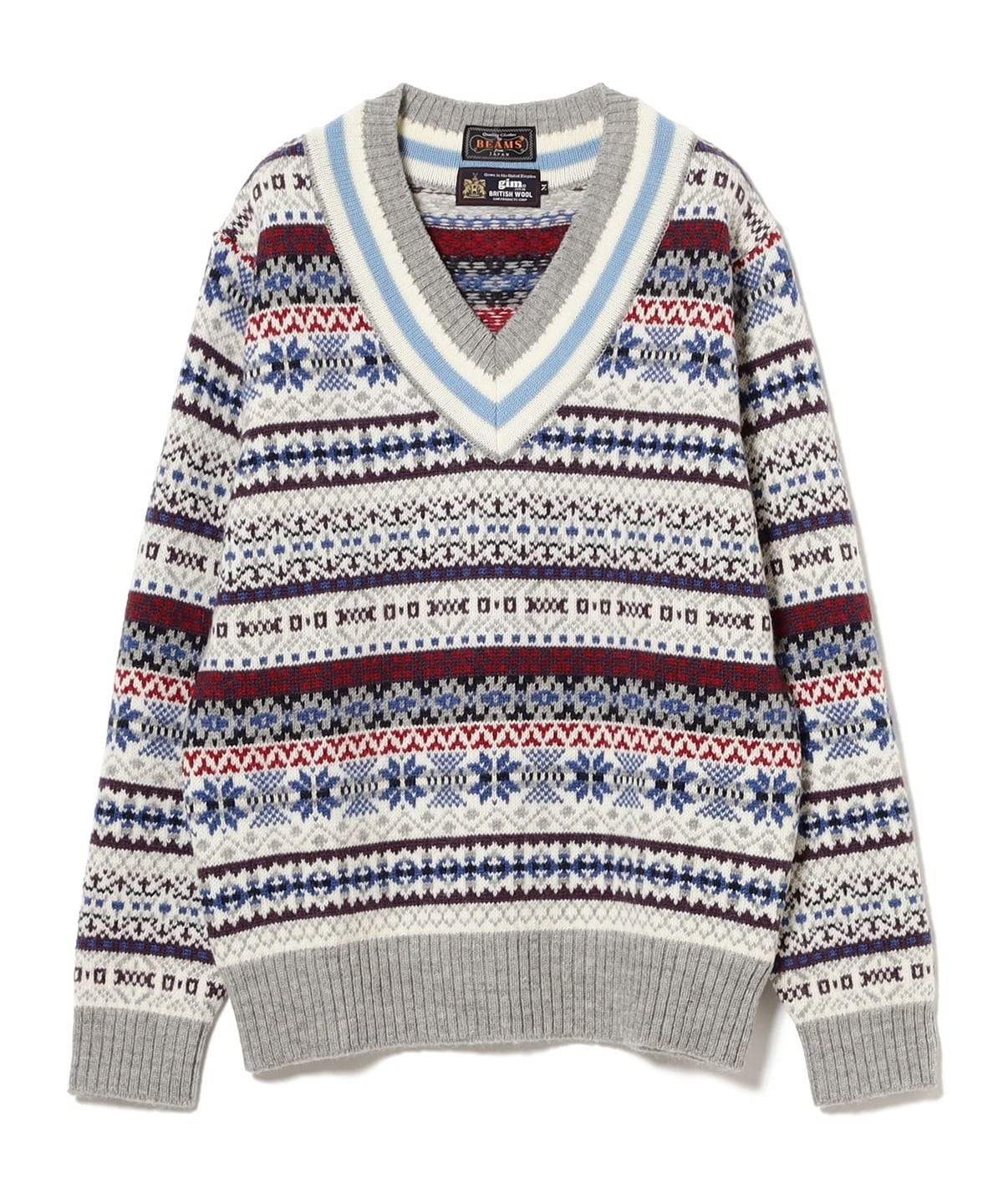 BEAMS PLUS（ビームス プラス）【別注】gim / Fair Isle Cricket