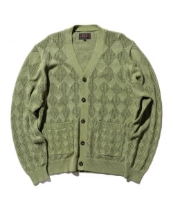Cardigan Diamond Mesh