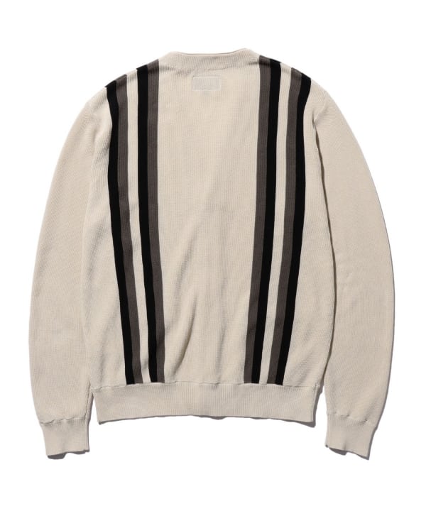 BEAMS PLUS（ビームス プラス）Cardigan Stripe（トップス