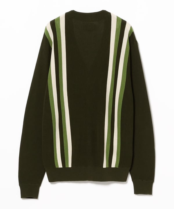 BEAMS PLUS（ビームス プラス）Cardigan Stripe（トップス