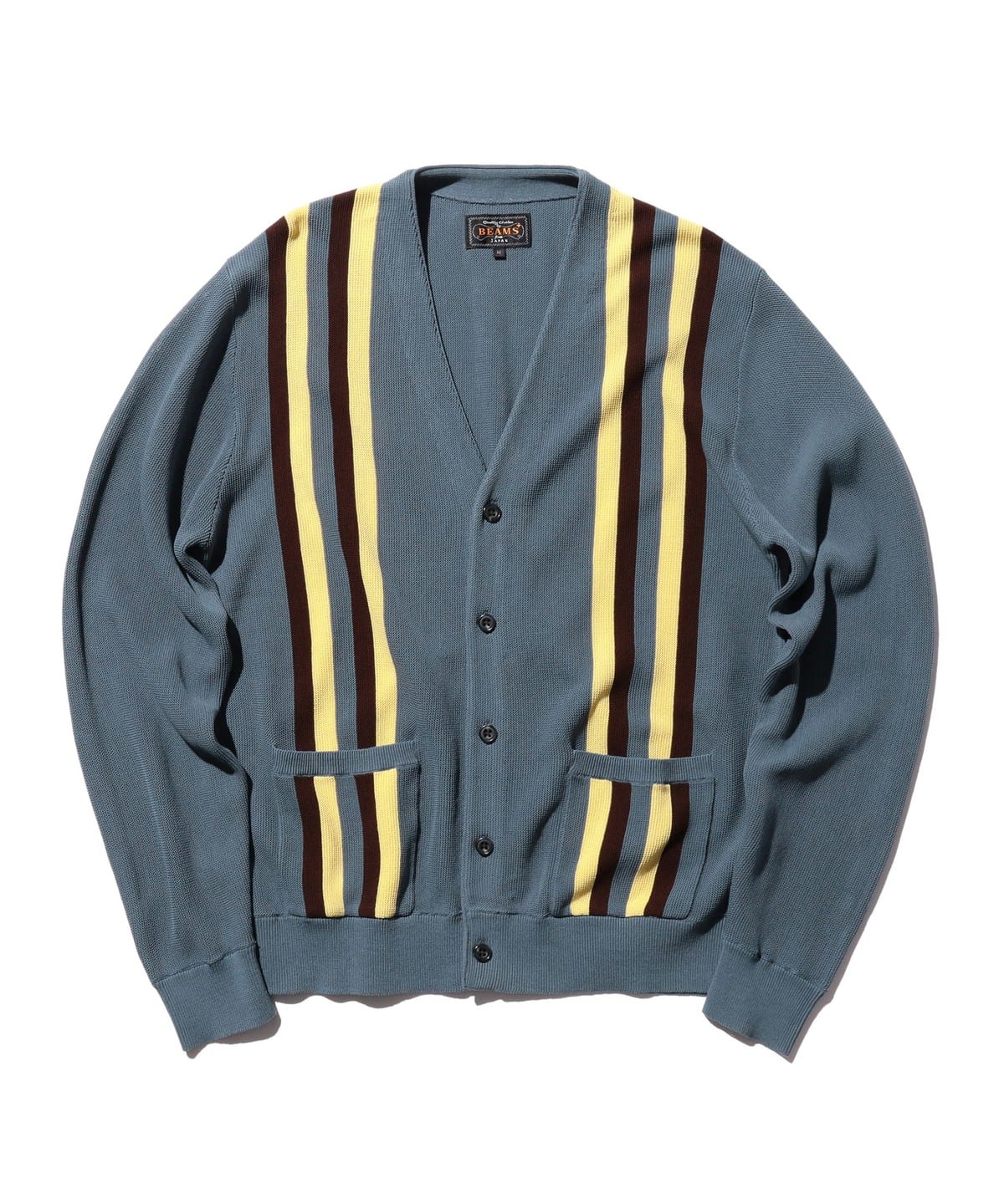 Cardigan Stripe トップス MEN BLUE S Cardigan Stripe トップス MEN BLUE S