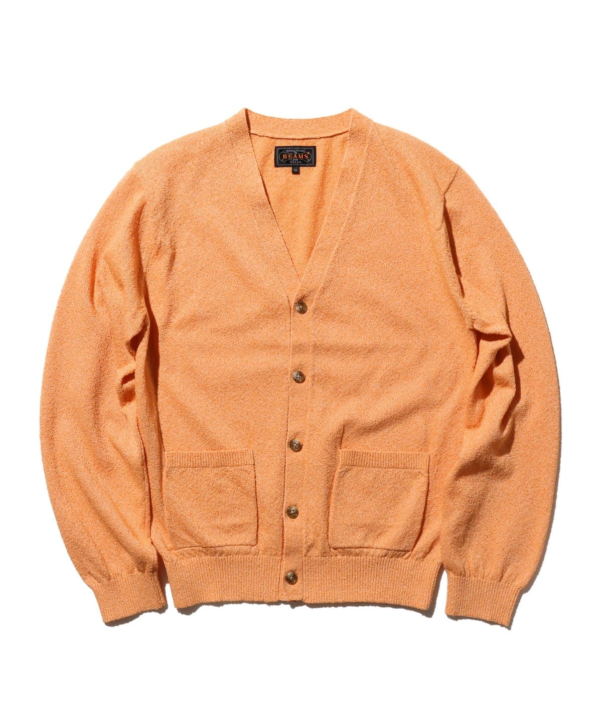 Cardigan Boucle トップス MEN ORANGE XL Cardigan Boucle トップス MEN ORANGE XL