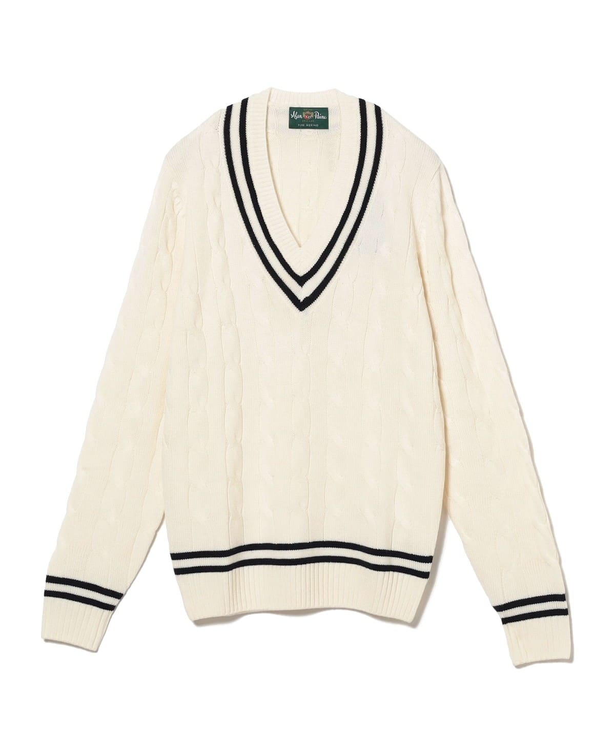 BEAMS PLUS（ビームス プラス）ALAN PAINE / 7G Cricket Sweater