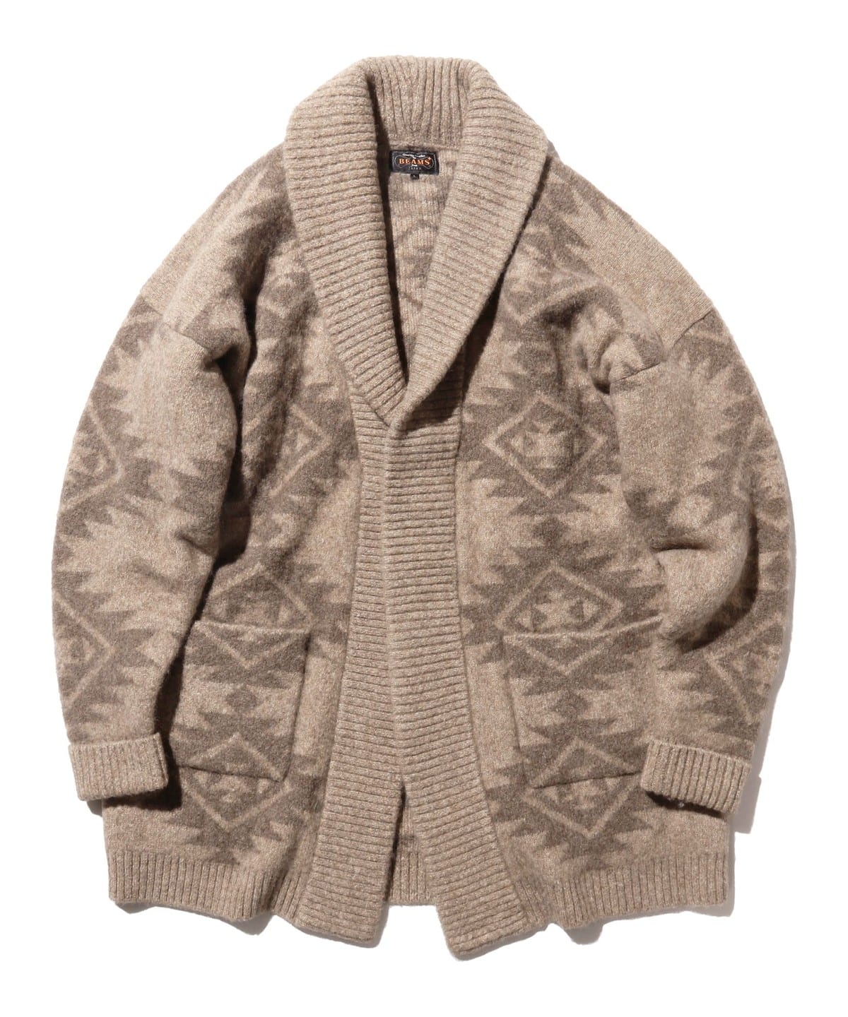 BEAMS PLUS（ビームス プラス）Gown Native Pattern Jacquard 