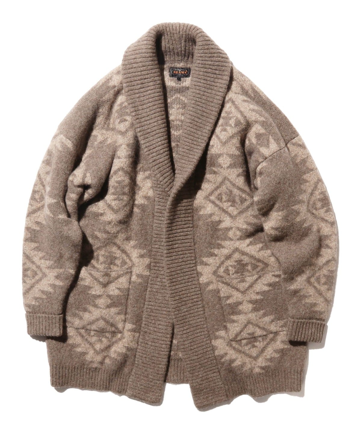 BEAMS PLUS（ビームス プラス）Gown Native Pattern Jacquard