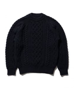 ▲【別注・イベント限定】BATONER / Cashmere Aran Sweater