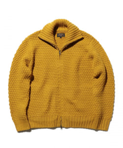 Full Zip Style Popcorn Pattern