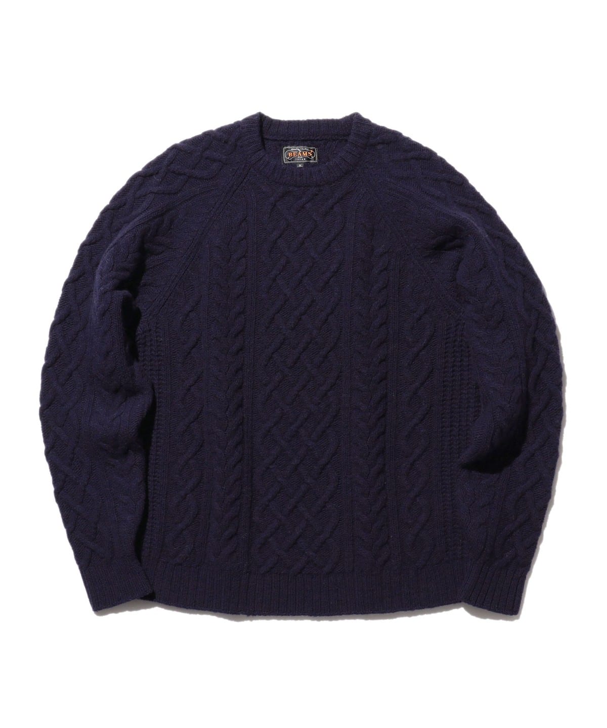 BEAMS PLUS（ビームス プラス）Crew Aran 5G（トップス ニット 