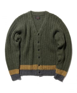 Cardigan Rib Stitch Line Color