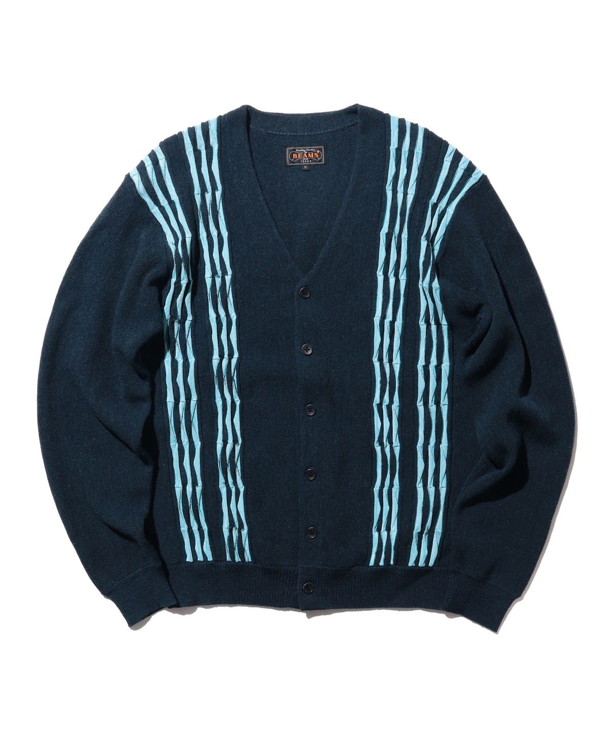 Cardigan Born Stripe 14G トップス MEN NAVY M Cardigan Born Stripe 14G トップス MEN NAVY M