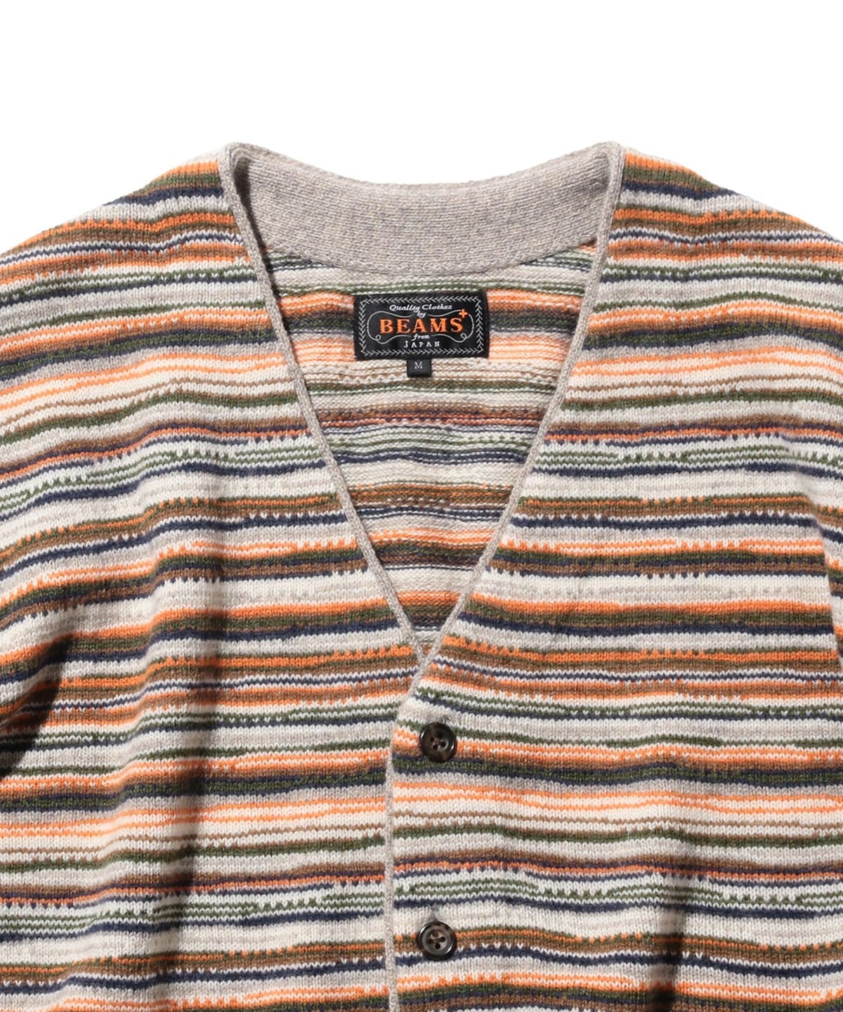 BEAMS PLUS（ビームス プラス）Cardigan Stripe（トップス
