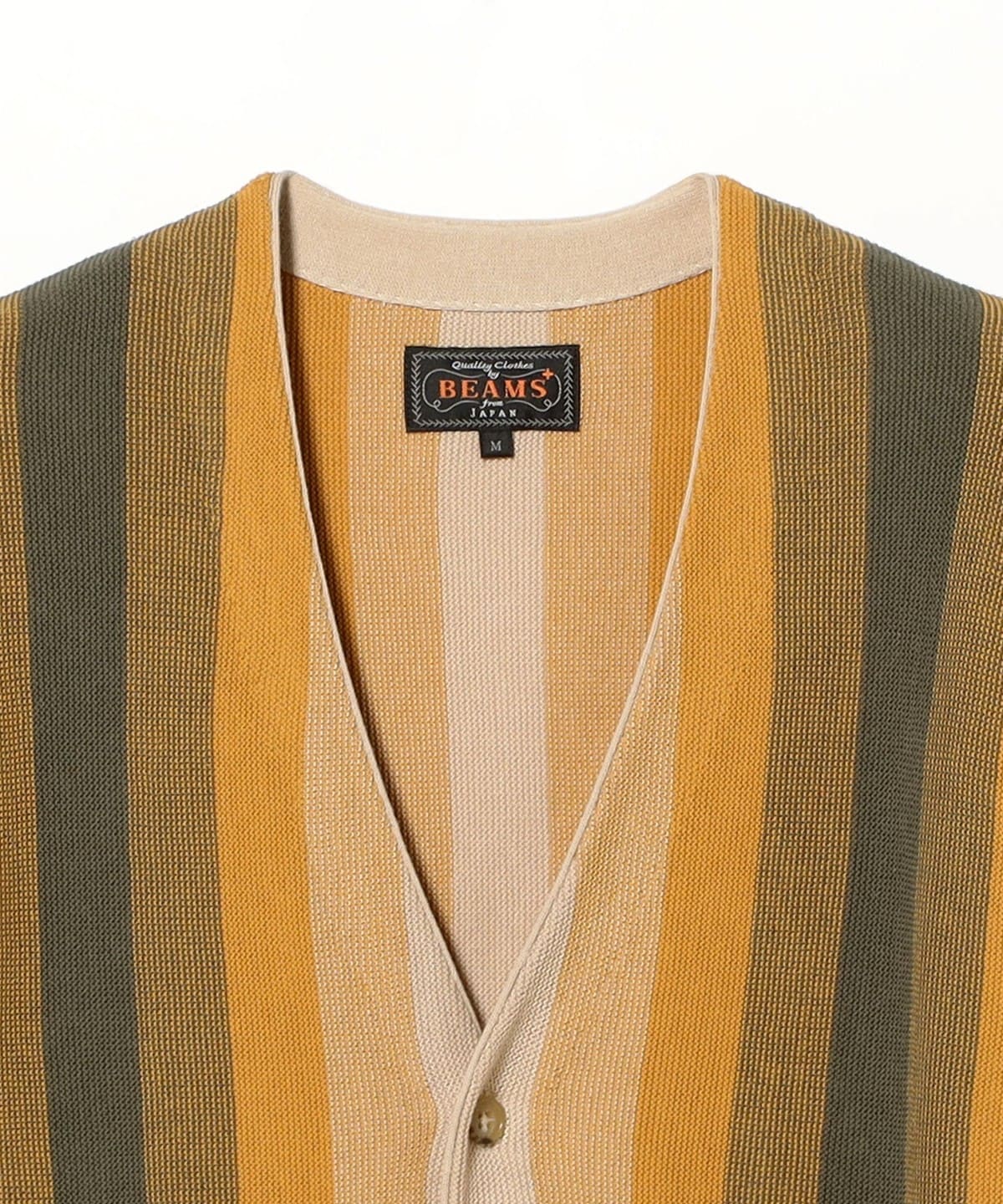 BEAMS PLUS BEAMS PLUS Multi Stripe (Cardigan Top) available online