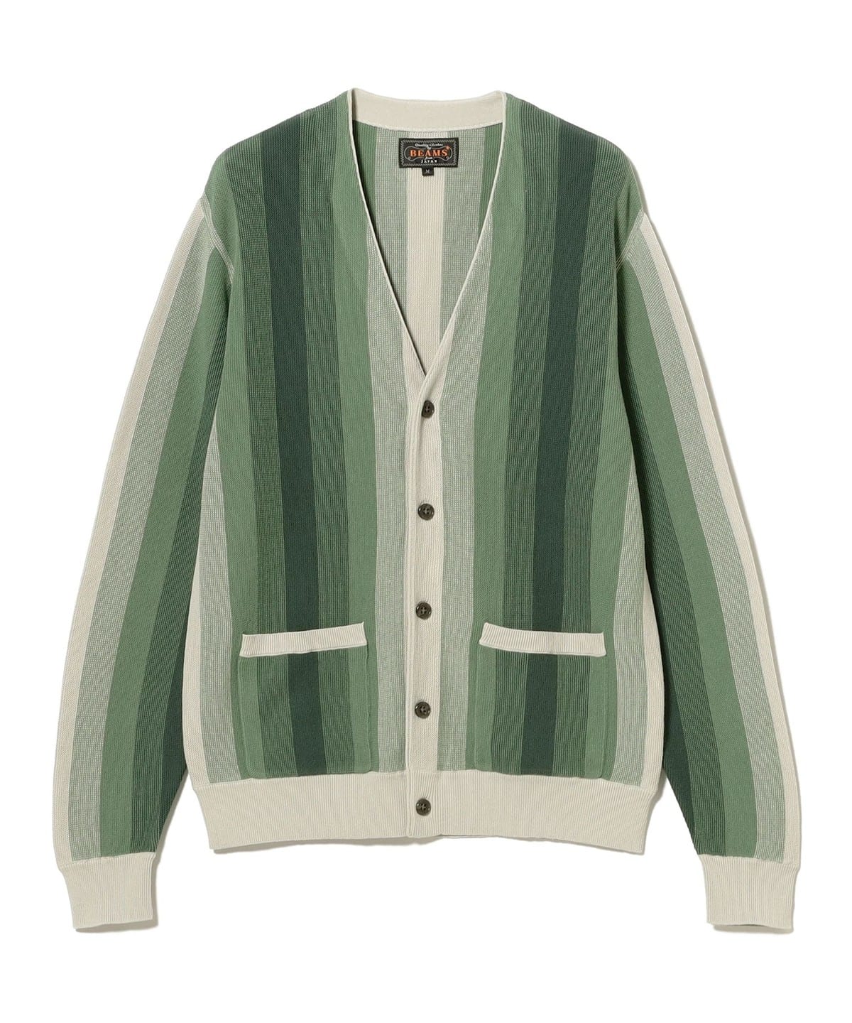 BEAMS PLUS（ビームス プラス）Cardigan Multi Stripe（トップス