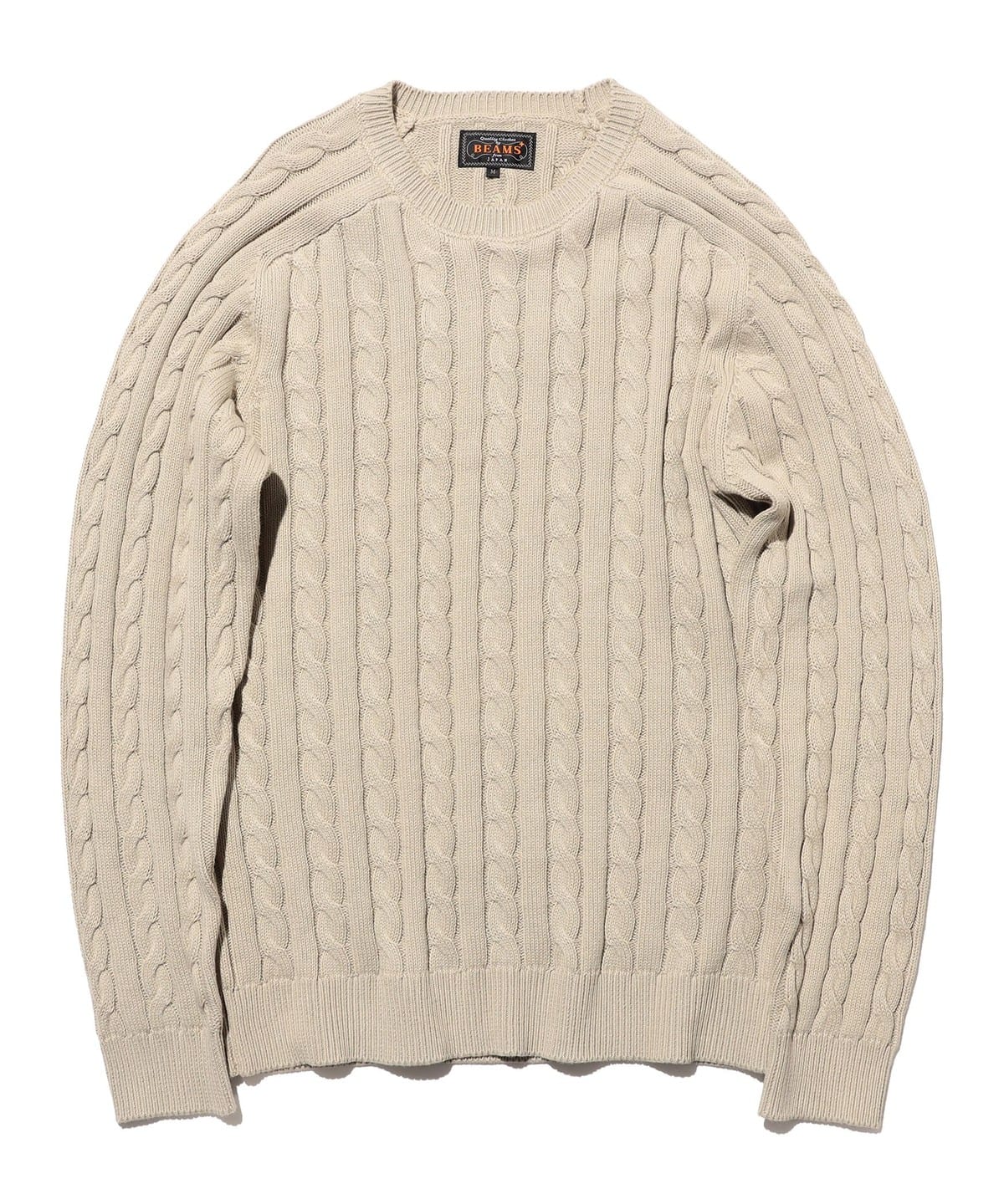 BEAMS PLUS（ビームス プラス）Crew Cable（トップス ニット・セーター