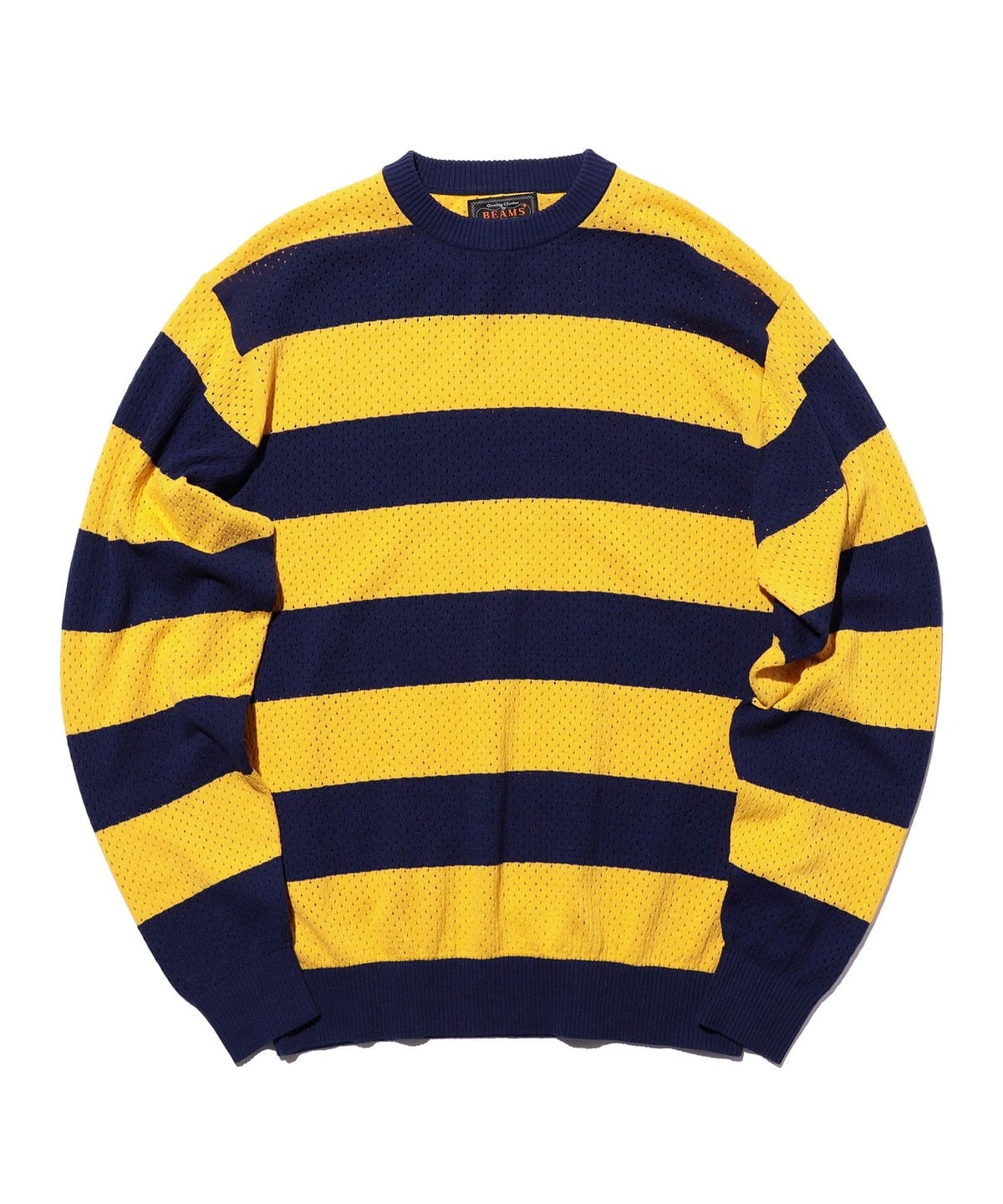 Crew Rugger Stripe �g�b�v�X MEN YELLOW S