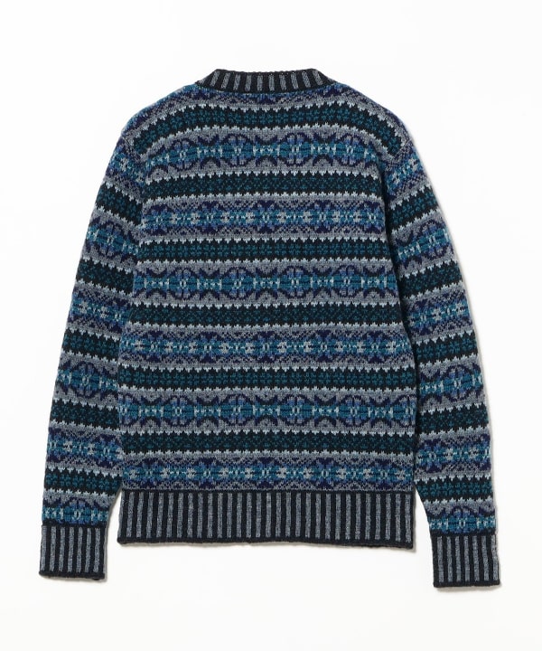 ジャミーソンズ　ビームス＋　ニット　セーター　総柄　ウール 楽天市場】Jamieson's x BEAMS PLUS ジャミーソンズ ビームスプラス