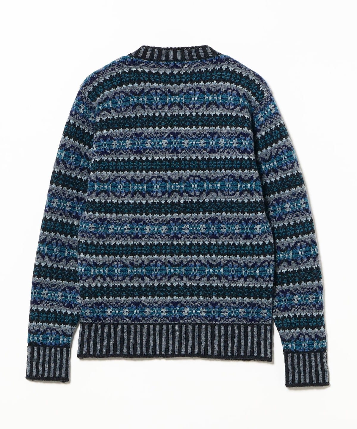 BEAMS PLUS（ビームス プラス）【別注】Jamieson's / Fairisle Deep V