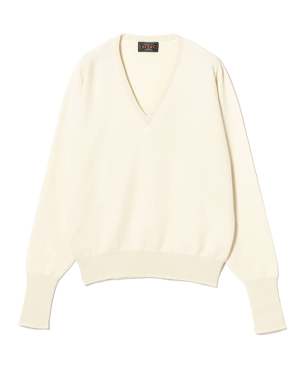 V Neck 15G �g�b�v�X MEN ECRU 50(XXL)