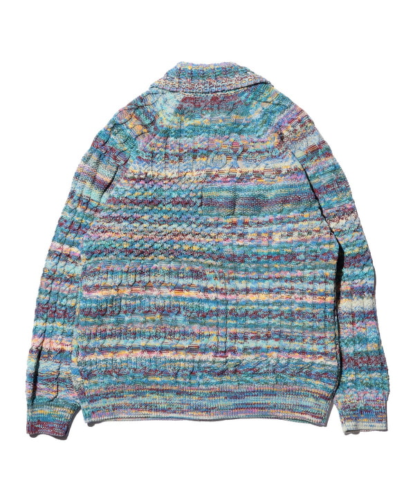 Aran Cardigan Kasuri