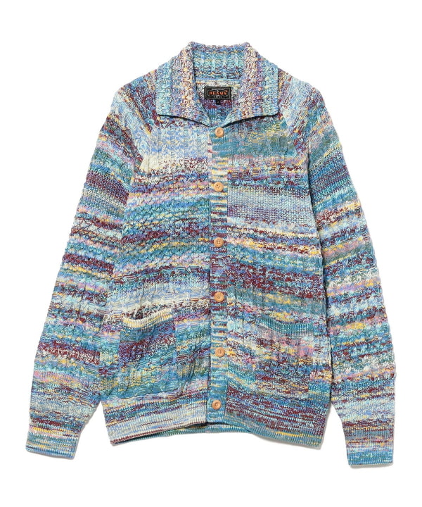 Aran Cardigan Kasuri