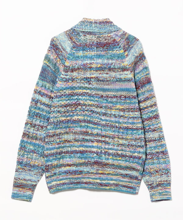 Aran Cardigan Kasuri