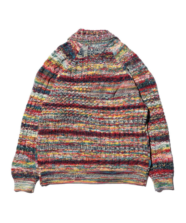 Aran Cardigan Kasuri