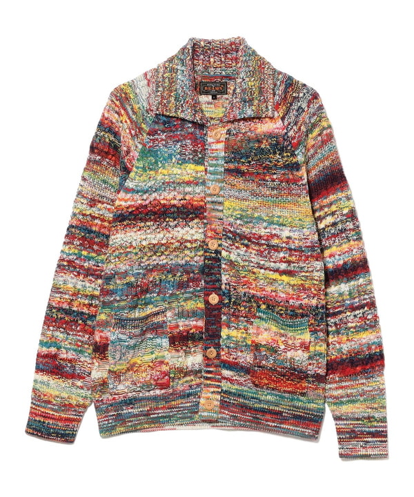 Aran Cardigan Kasuri