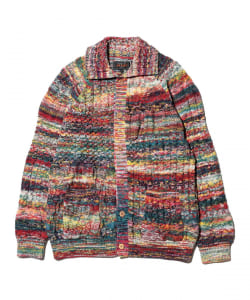 Aran Cardigan Kasuri