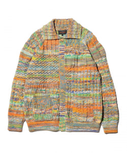 Aran Cardigan Kasuri