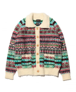 【別注】gim / Fair Isle  Cardigan
