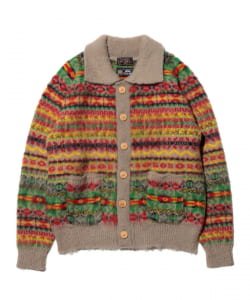 【別注】gim / Fair Isle  Cardigan