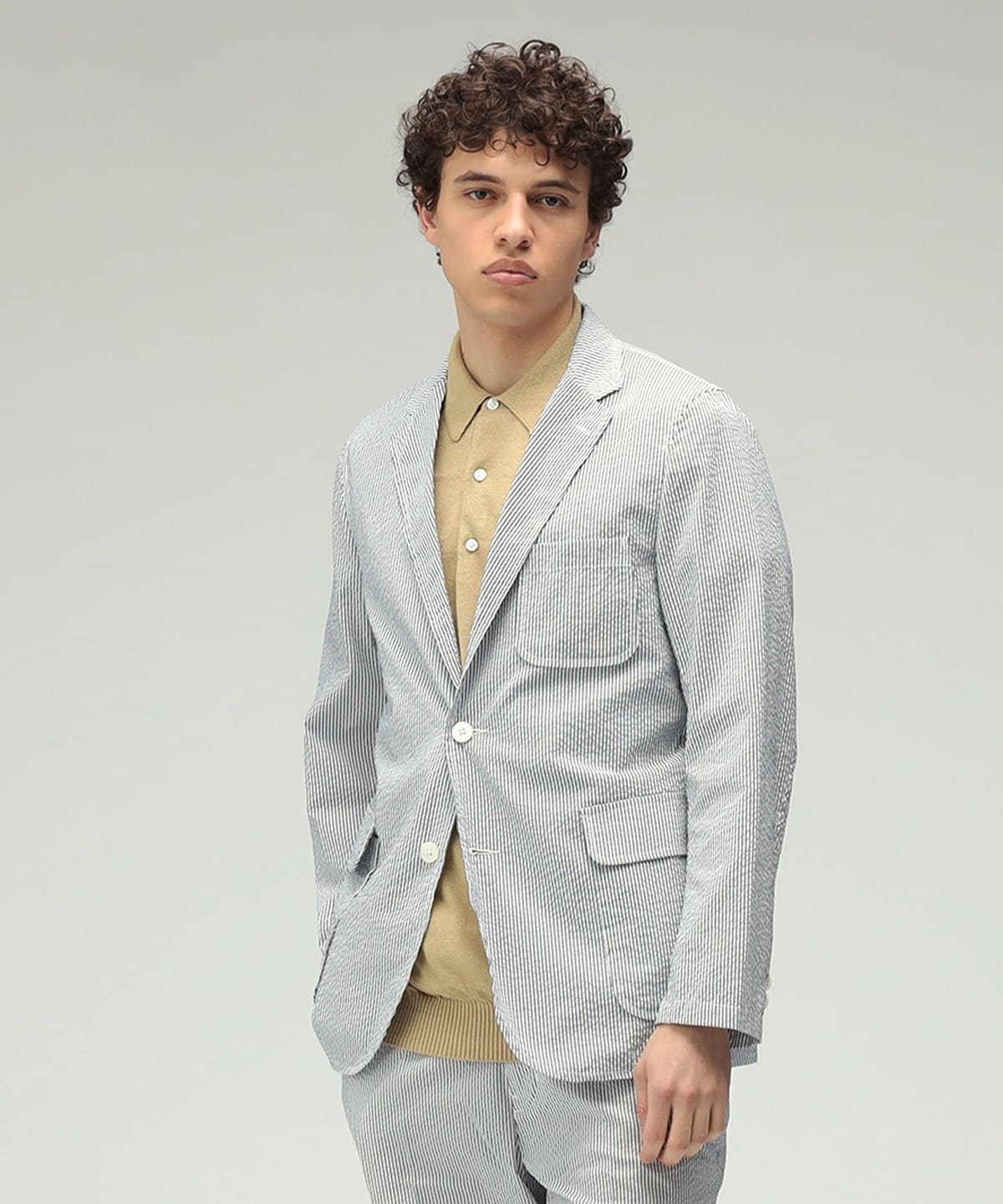 BEAMS PLUS（ビームス プラス）3B Shirt Jacket COOLMAX (R