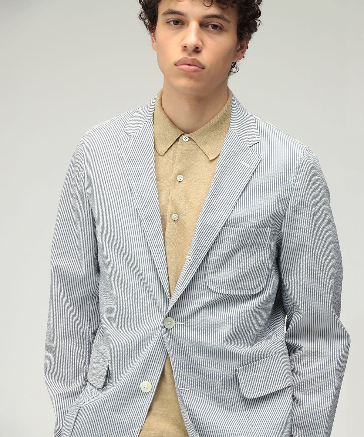 BEAMS PLUS（ビームス プラス）3B Shirt Jacket COOLMAX (R